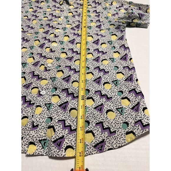 Geometric 1999 Black Jack Brand Screech Save By The Bell Shirt Size L Vintage - Picture 10 of 10